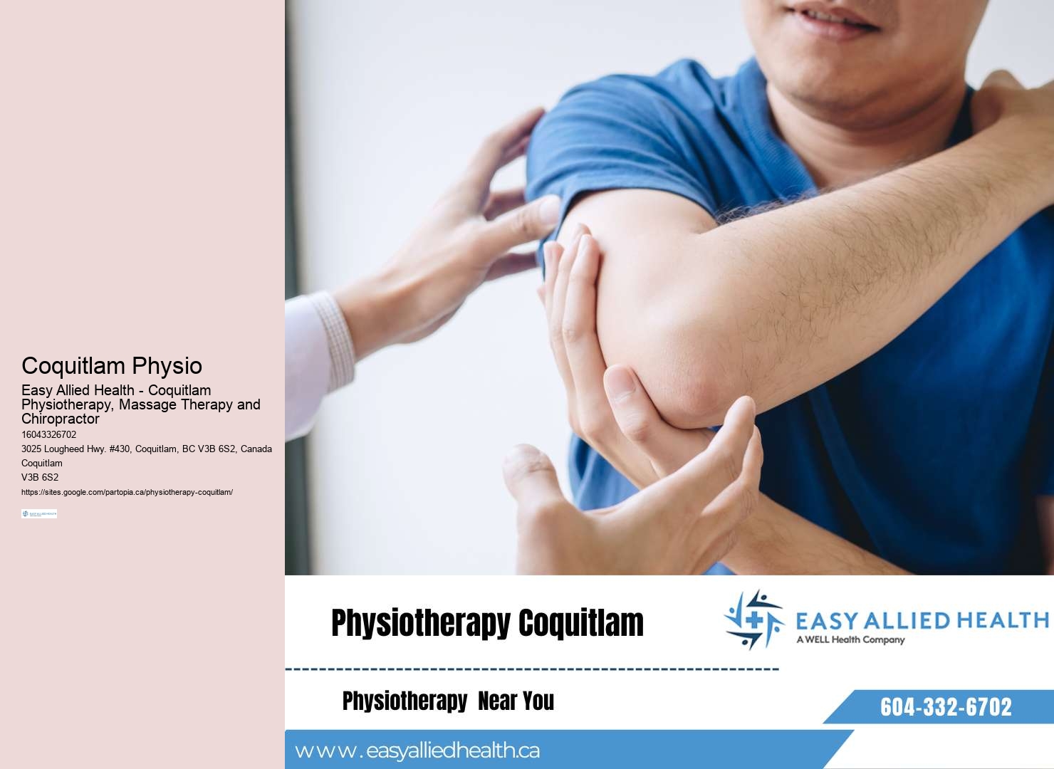 Coquitlam Physiotherapy for carpal tunnel syndrome