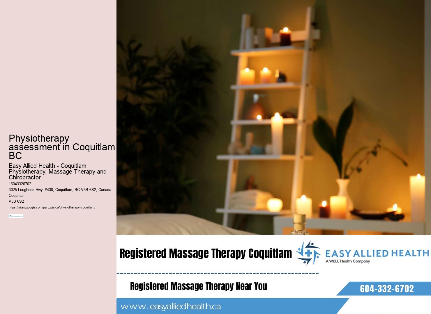 Comprehensive rehabilitation services tailored specifically for Coquitlam