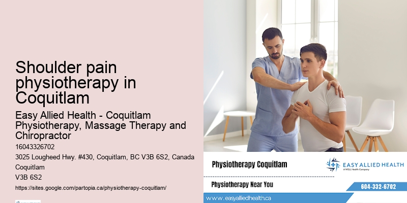 Shoulder pain physiotherapy in Coquitlam