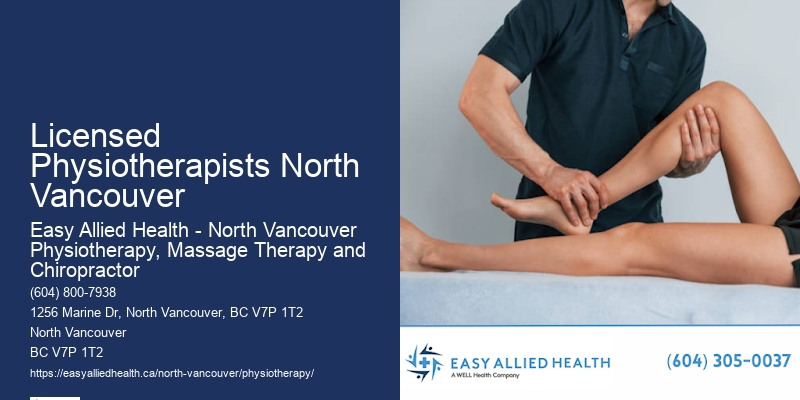 Licensed Physiotherapists North Vancouver Chronic Pain Relief Experts