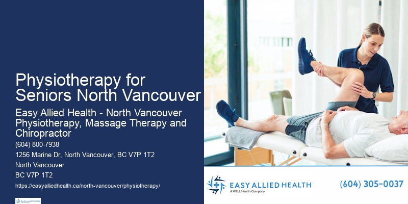 Telehealth Physiotherapy Physiotherapy for Seniors North Vancouver