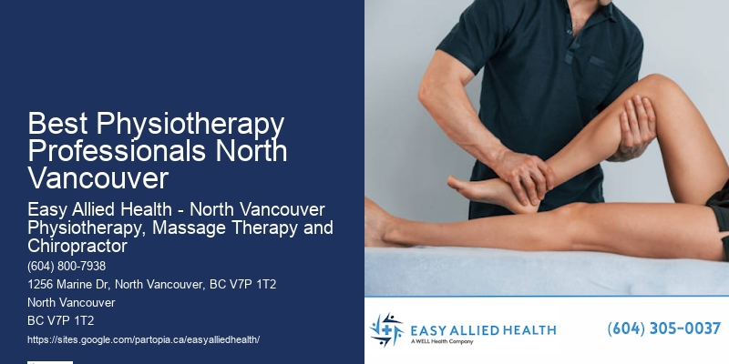 Physiotherapy Programs Best Physiotherapy Professionals North Vancouver