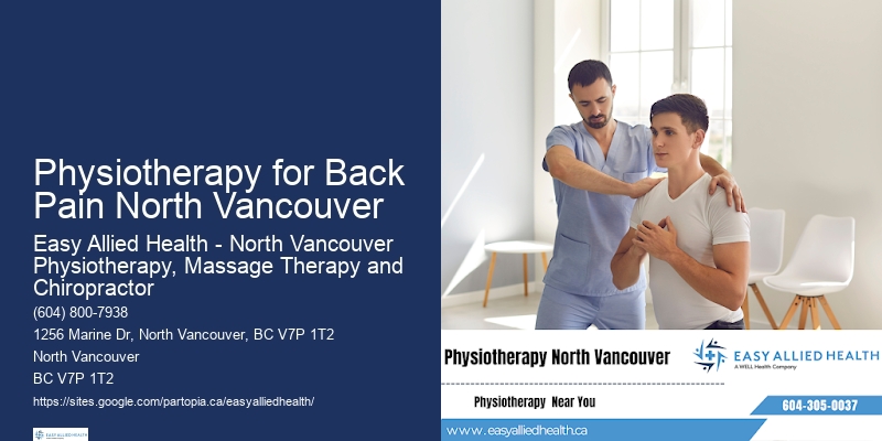Personalized Physiotherapy Physiotherapy for Back Pain North Vancouver