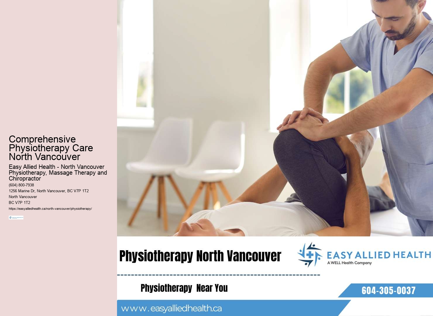 Injury rehab programs in North Vancouver