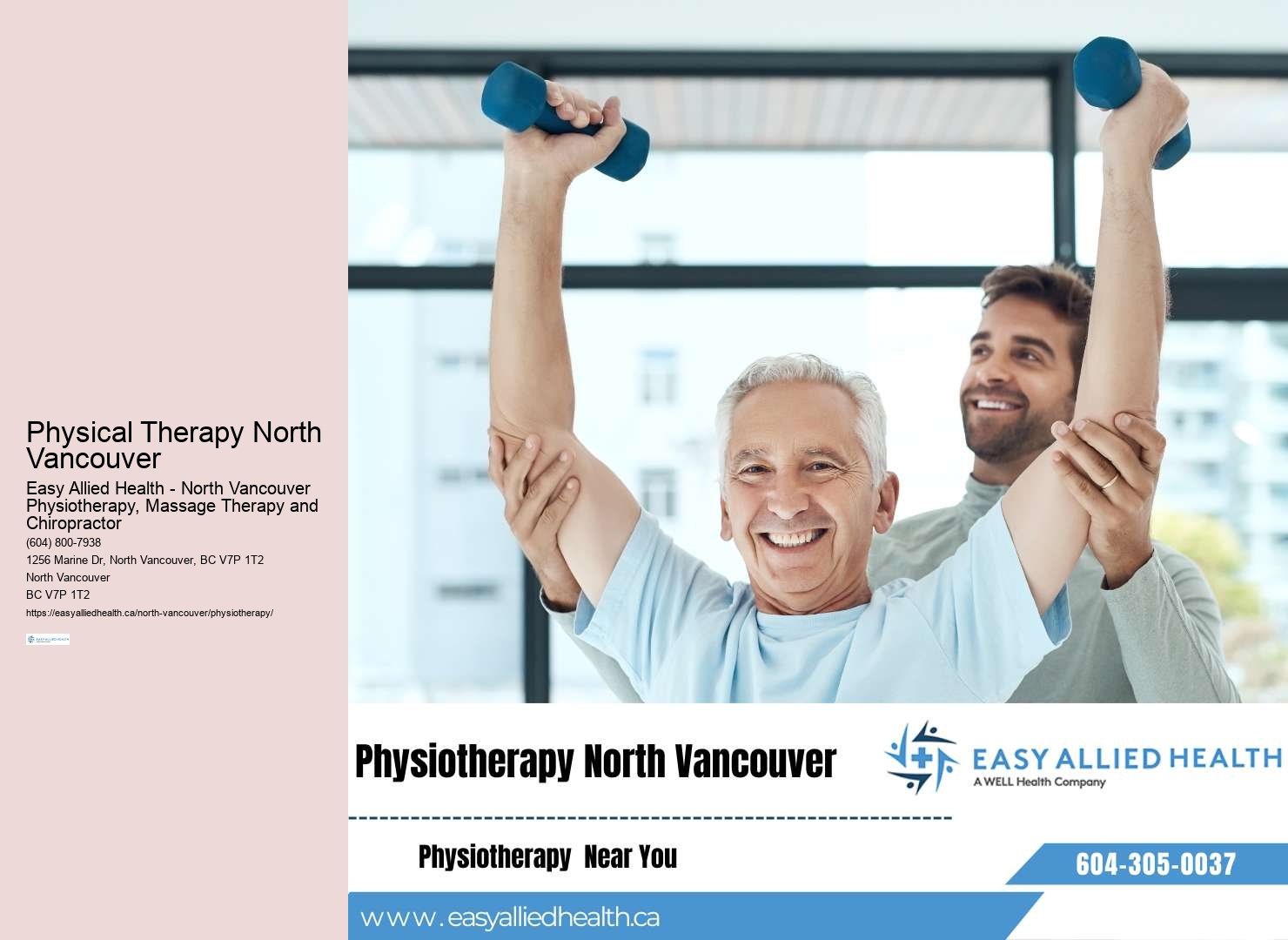 Injury rehab programs in North Vancouver