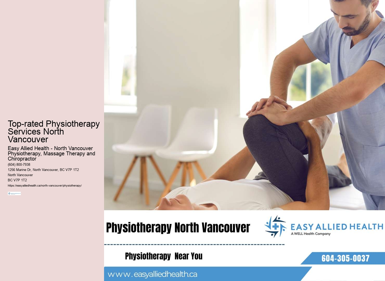 Physiotherapy Specialists North Vancouver