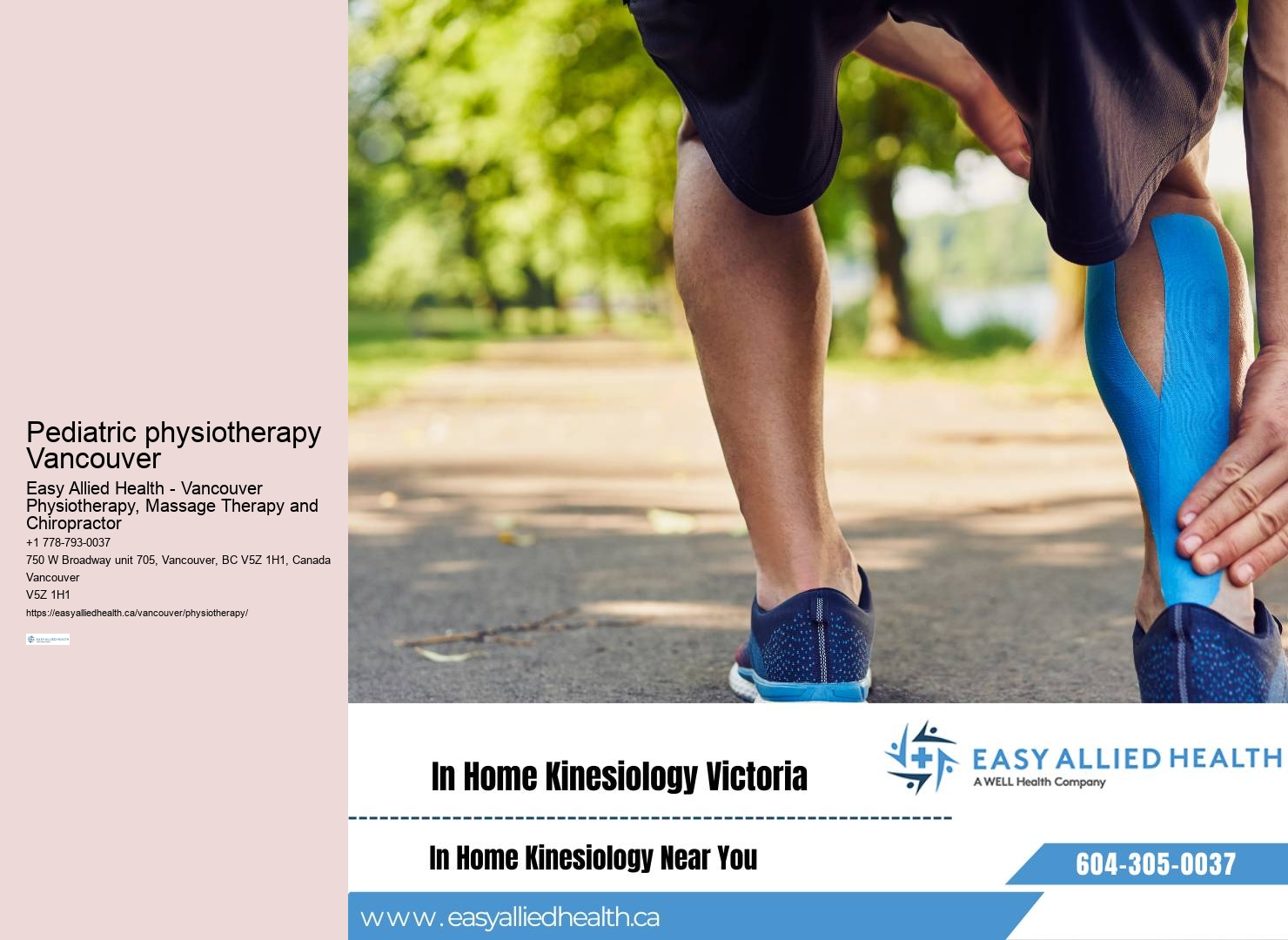 Vancouver physiotherapy for muscle pain