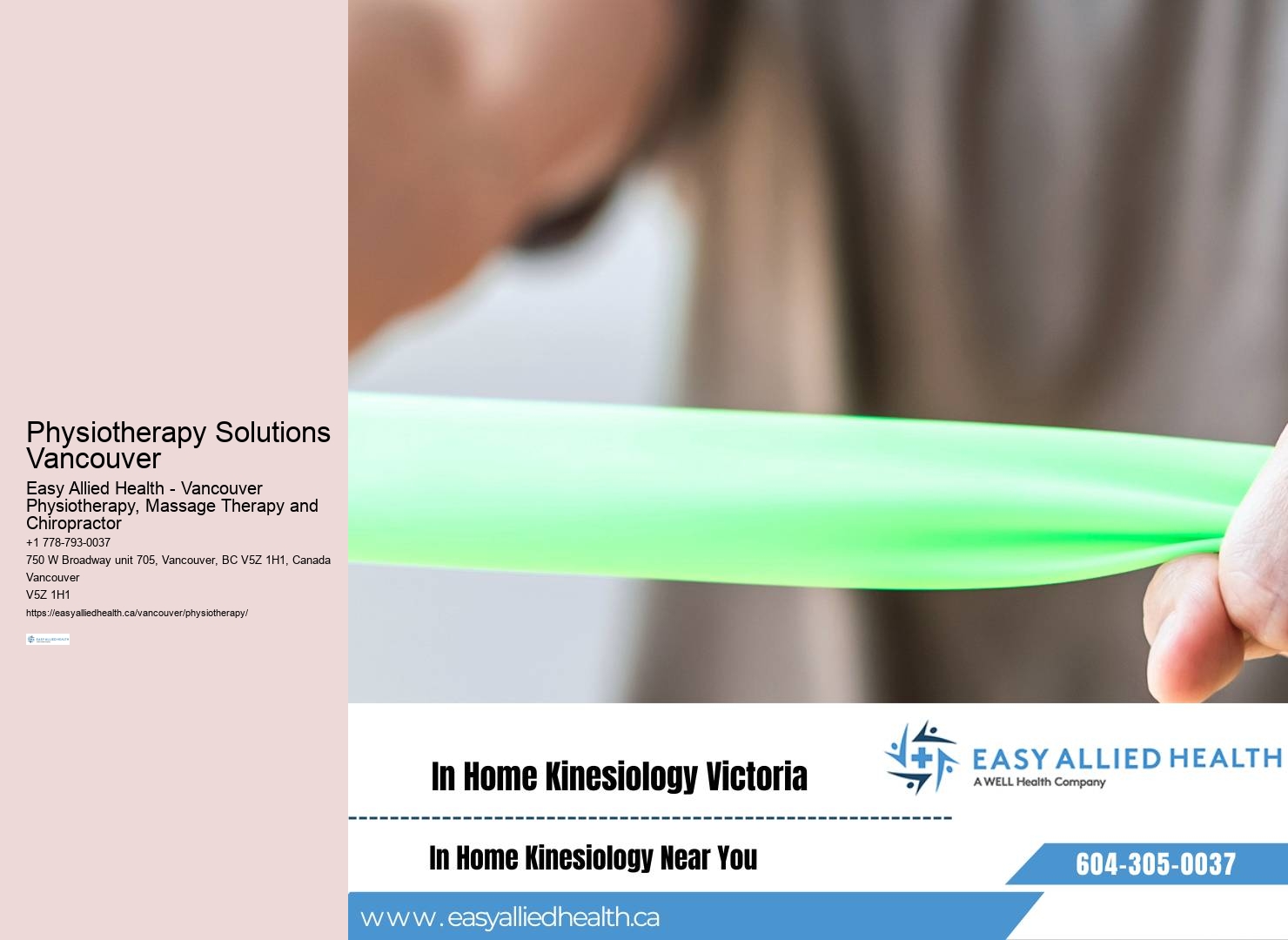 Physiotherapy Education Vancouver