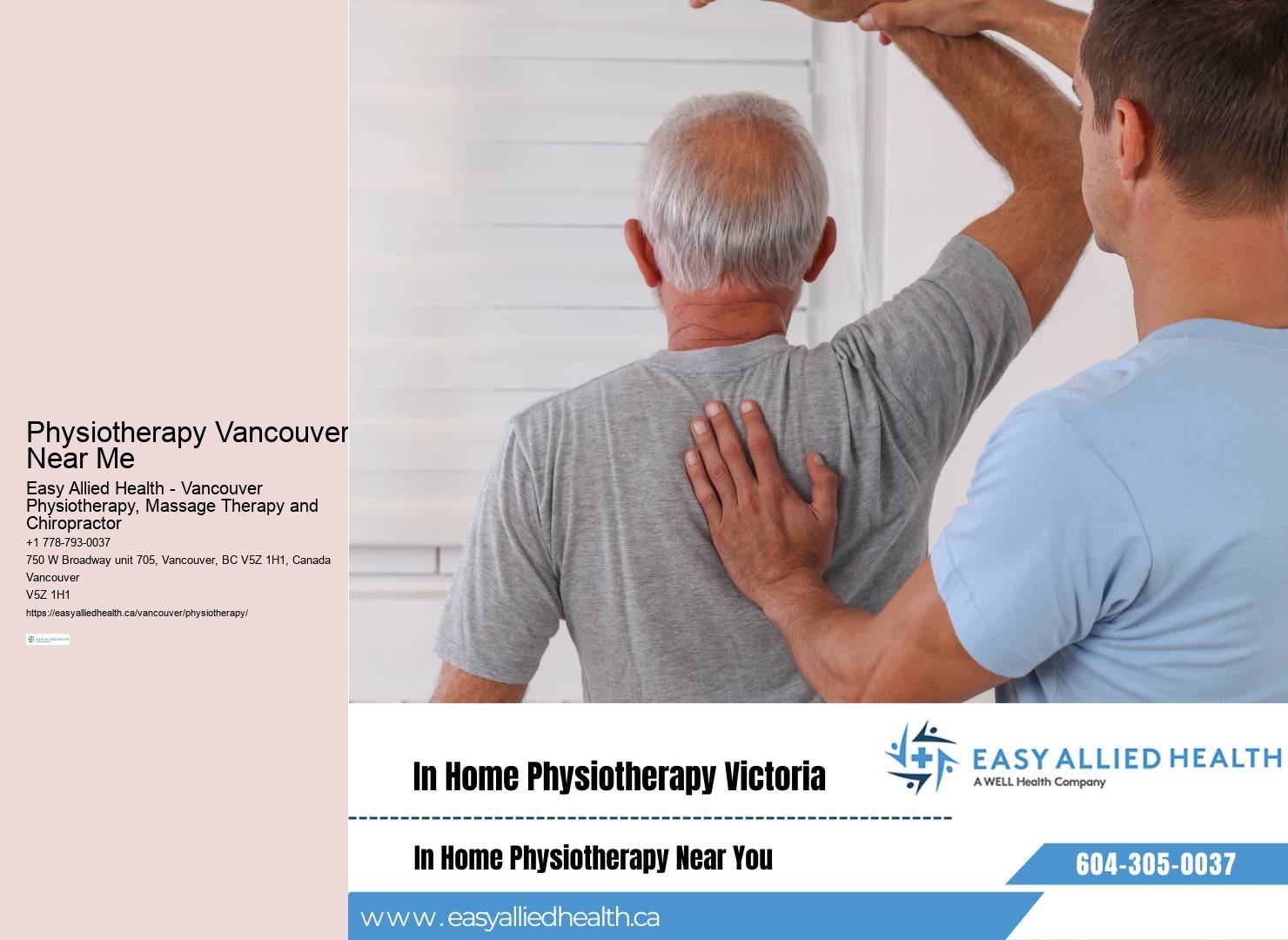 Pediatric injury physiotherapy Vancouver