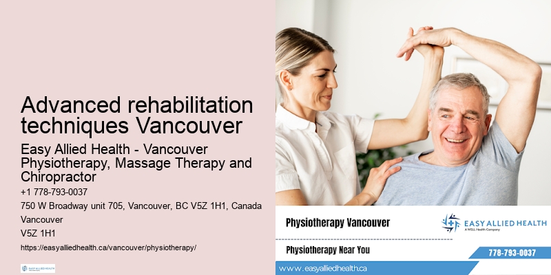 Pediatric physiotherapy Advanced rehabilitation techniques Vancouver