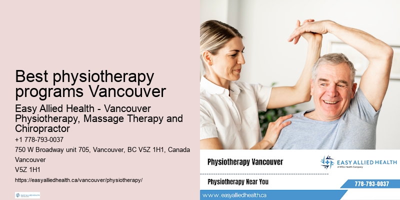 Expert neck pain rehabilitation Best physiotherapy programs Vancouver