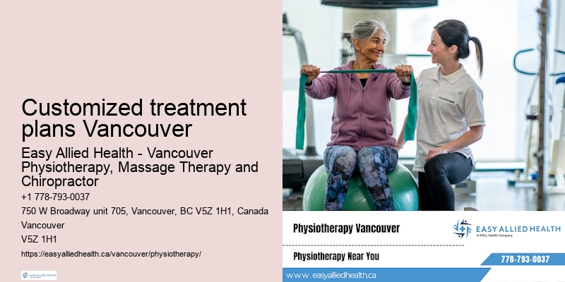 Effective physiotherapy for workplace ergonomics in Customized treatment plans Vancouver