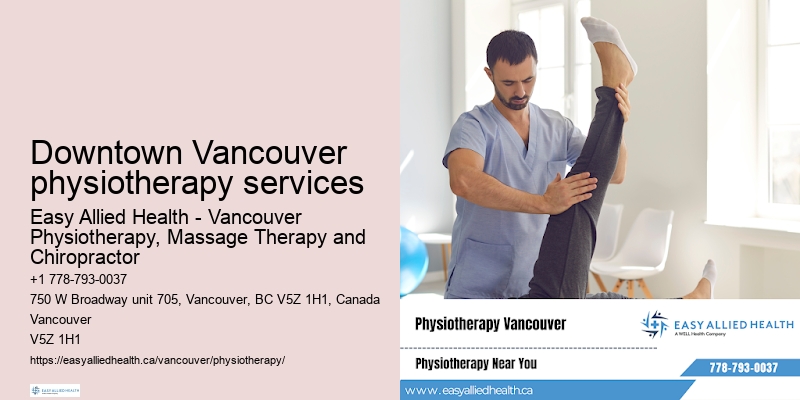 Downtown Vancouver physiotherapy services physiotherapy for football injuries