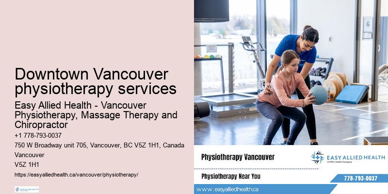 Comprehensive sports injury rehabilitation Downtown Vancouver physiotherapy services