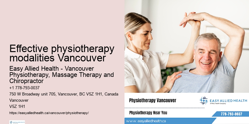 Leading-edge pediatric physiotherapy in Effective physiotherapy modalities Vancouver