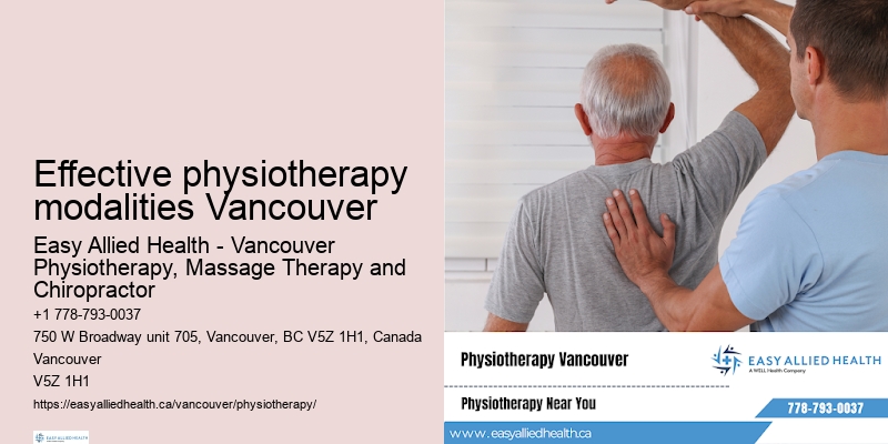 Specialized neurology physiotherapy in Effective physiotherapy modalities Vancouver