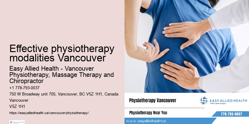 Effective physiotherapy modalities Vancouver physio for tennis injuries