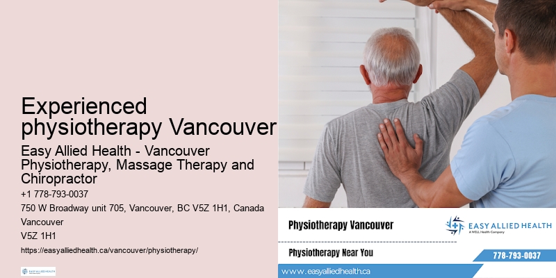 Personalized physiotherapy plans in Experienced physiotherapy Vancouver