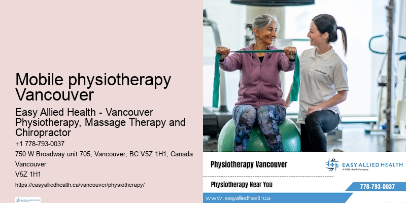 Advanced back pain treatment Mobile physiotherapy Vancouver