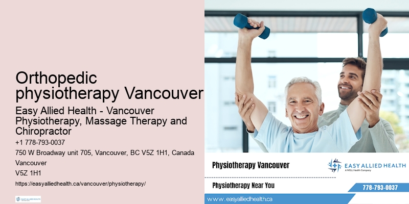 Personalized injury rehabilitation Orthopedic physiotherapy Vancouver