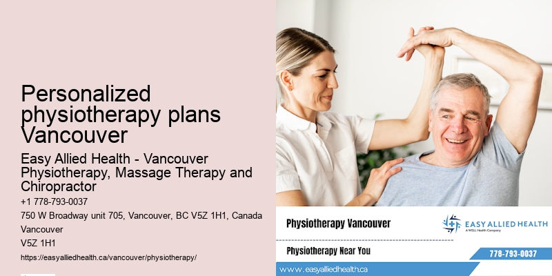 Personalized physiotherapy plans Vancouver physiotherapy for injury prevention