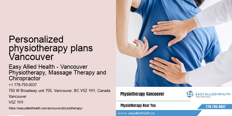 Best physiotherapy clinic in Personalized physiotherapy plans Vancouver