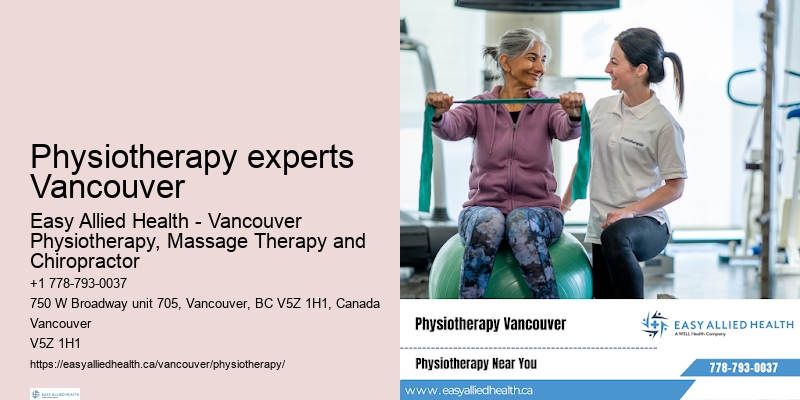 Physiotherapy experts Vancouver community physiotherapy centers