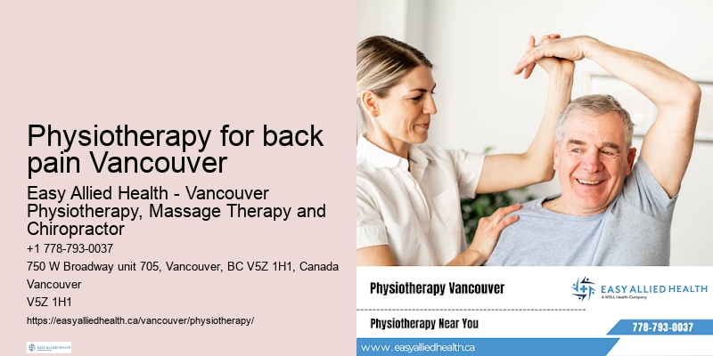 Physiotherapy for back pain Vancouver workplace injury physiotherapy