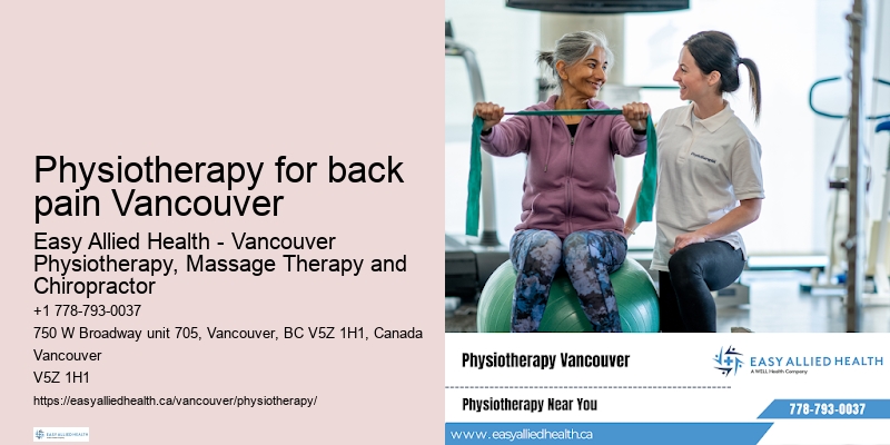 Physiotherapy for back pain Vancouver's trusted physiotherapy providers