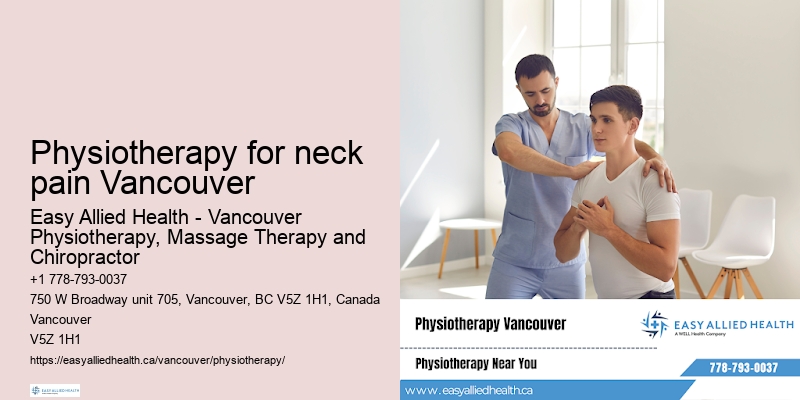 Physiotherapy experts Physiotherapy for neck pain Vancouver