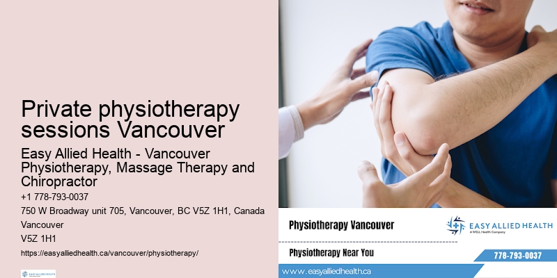 Personalized wellness plans Private physiotherapy sessions Vancouver