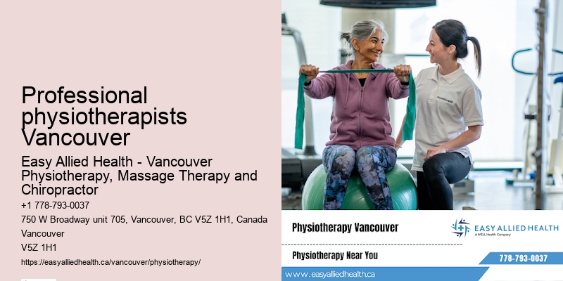 Seamless physiotherapy booking Professional physiotherapists Vancouver