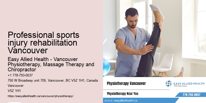 Specialized neck pain treatment Professional sports injury rehabilitation Vancouver