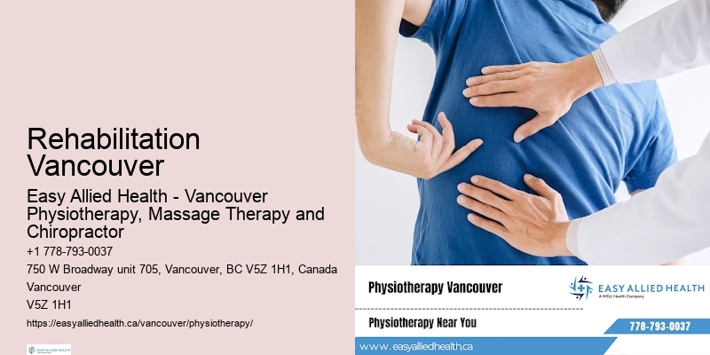 Rehabilitation Vancouver physiotherapy sessions