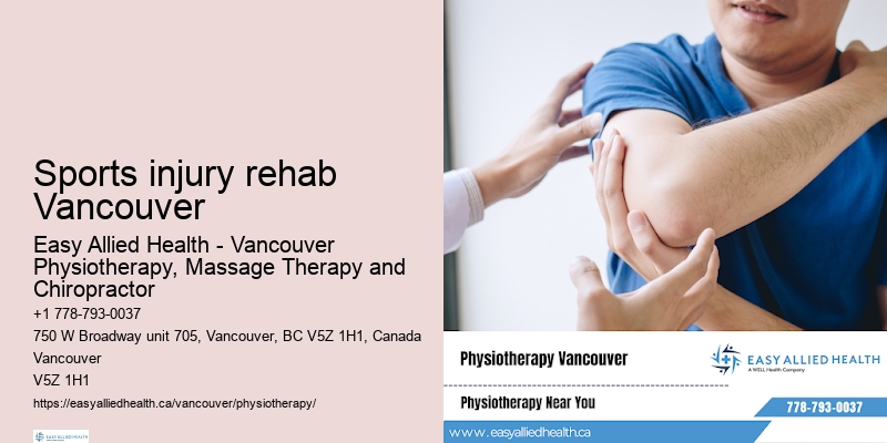 Convenient physiotherapy clinic hours Sports injury rehab Vancouver