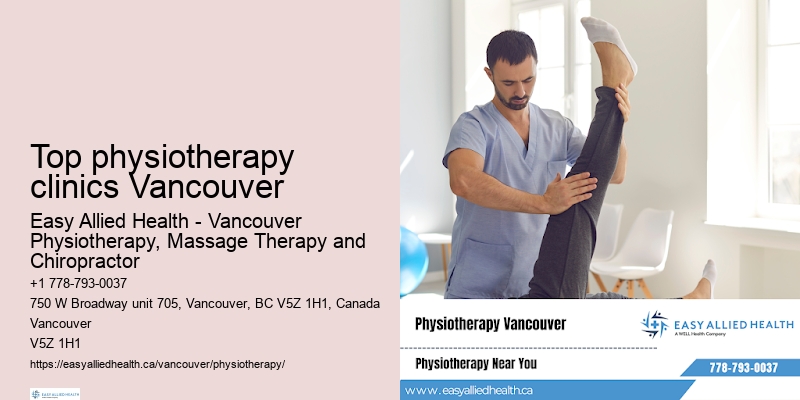 Leading-edge physiotherapy technology in Top physiotherapy clinics Vancouver