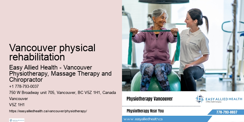 Physiotherapy clinic near me Vancouver physical rehabilitation