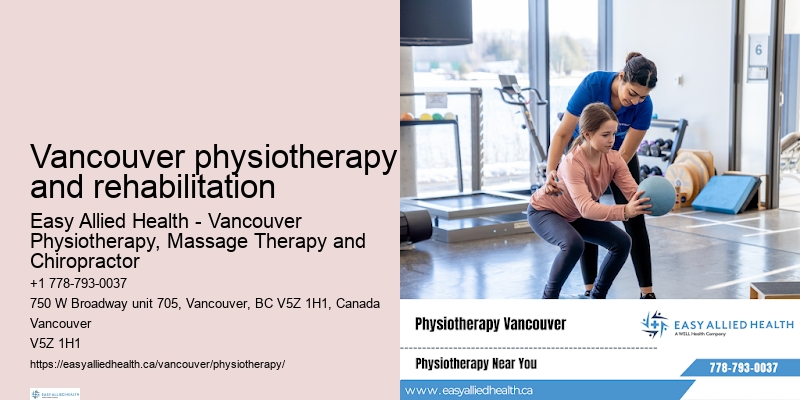 Manual therapy Vancouver physiotherapy and rehabilitation