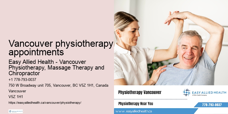 Holistic pain relief Vancouver physiotherapy appointments