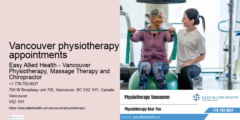 Physiotherapy for sciatica Vancouver physiotherapy appointments
