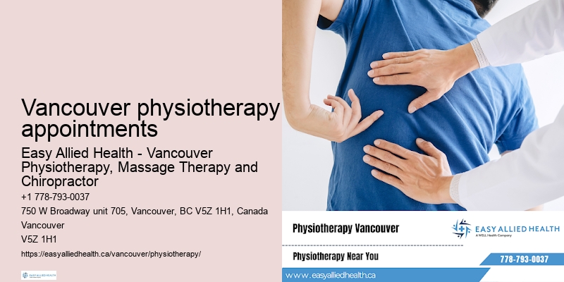 Child-friendly physiotherapy Vancouver physiotherapy appointments