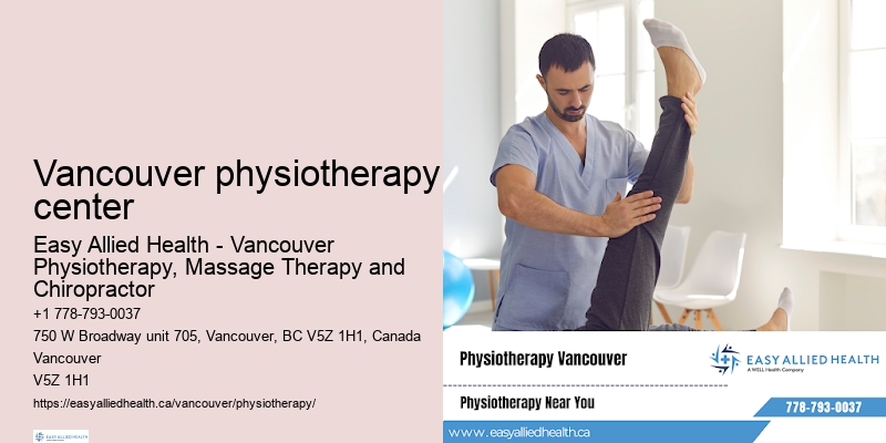 Top-quality physiotherapy Vancouver physiotherapy center