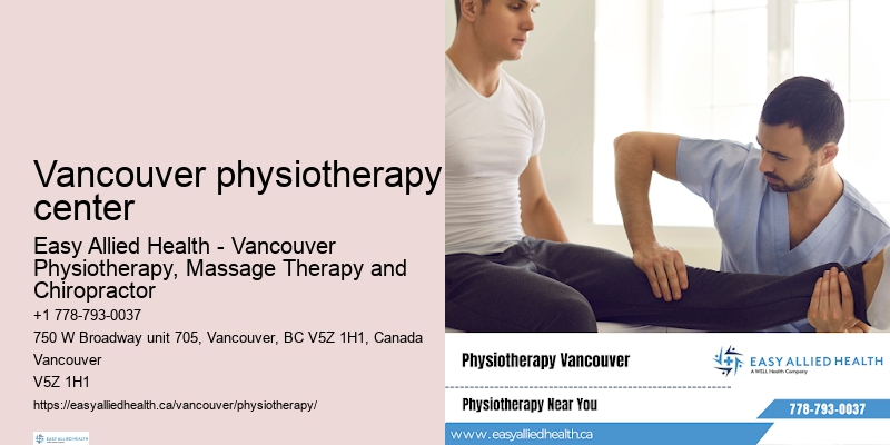 Tailored physiotherapy programs Vancouver physiotherapy center