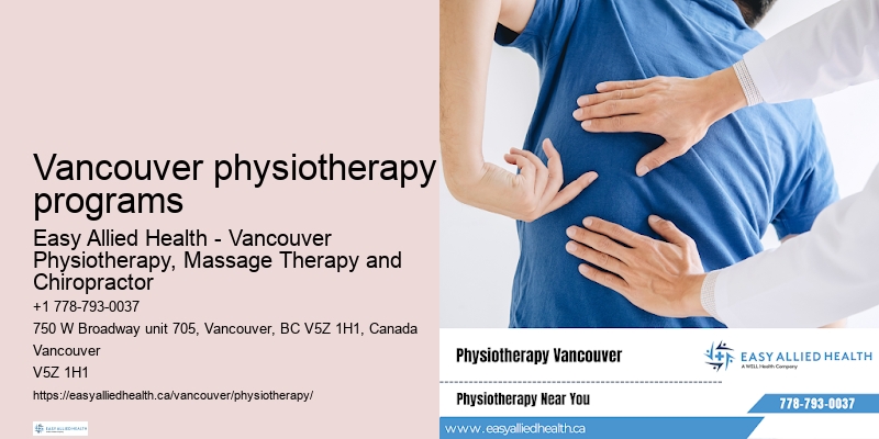 Specialized physiotherapy treatments Vancouver physiotherapy programs