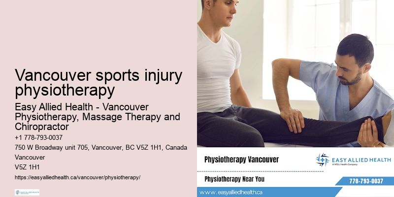 Physiotherapy for posture correction Vancouver sports injury physiotherapy