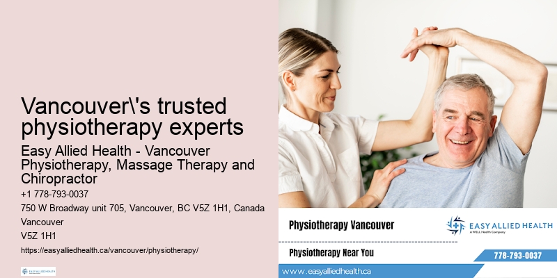 Convenient downtown Vancouver's trusted physiotherapy experts physiotherapy services