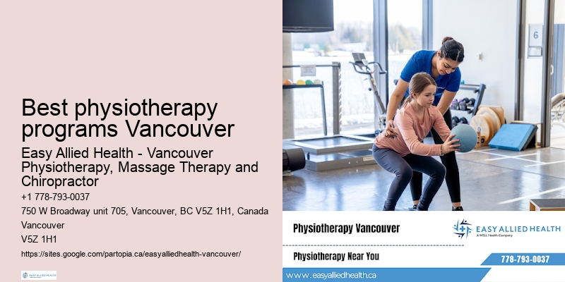 Comprehensive rehabilitation services Best physiotherapy programs Vancouver
