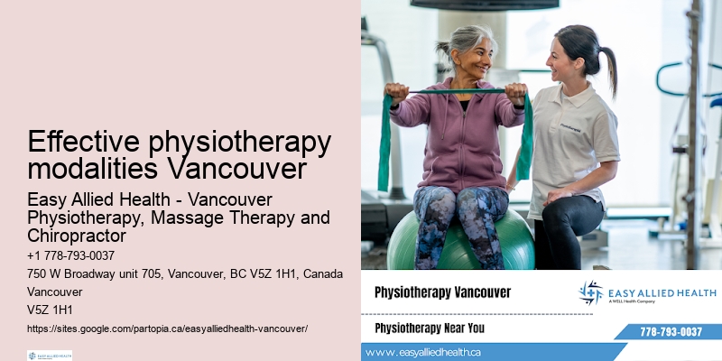 Best physiotherapists in Effective physiotherapy modalities Vancouver