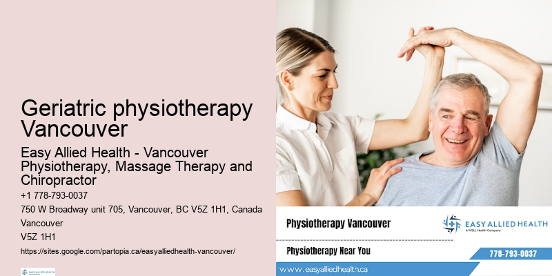 Effective physiotherapy modalities in Geriatric physiotherapy Vancouver