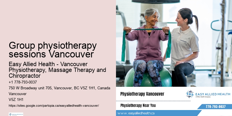 Personalized wellness plans Group physiotherapy sessions Vancouver